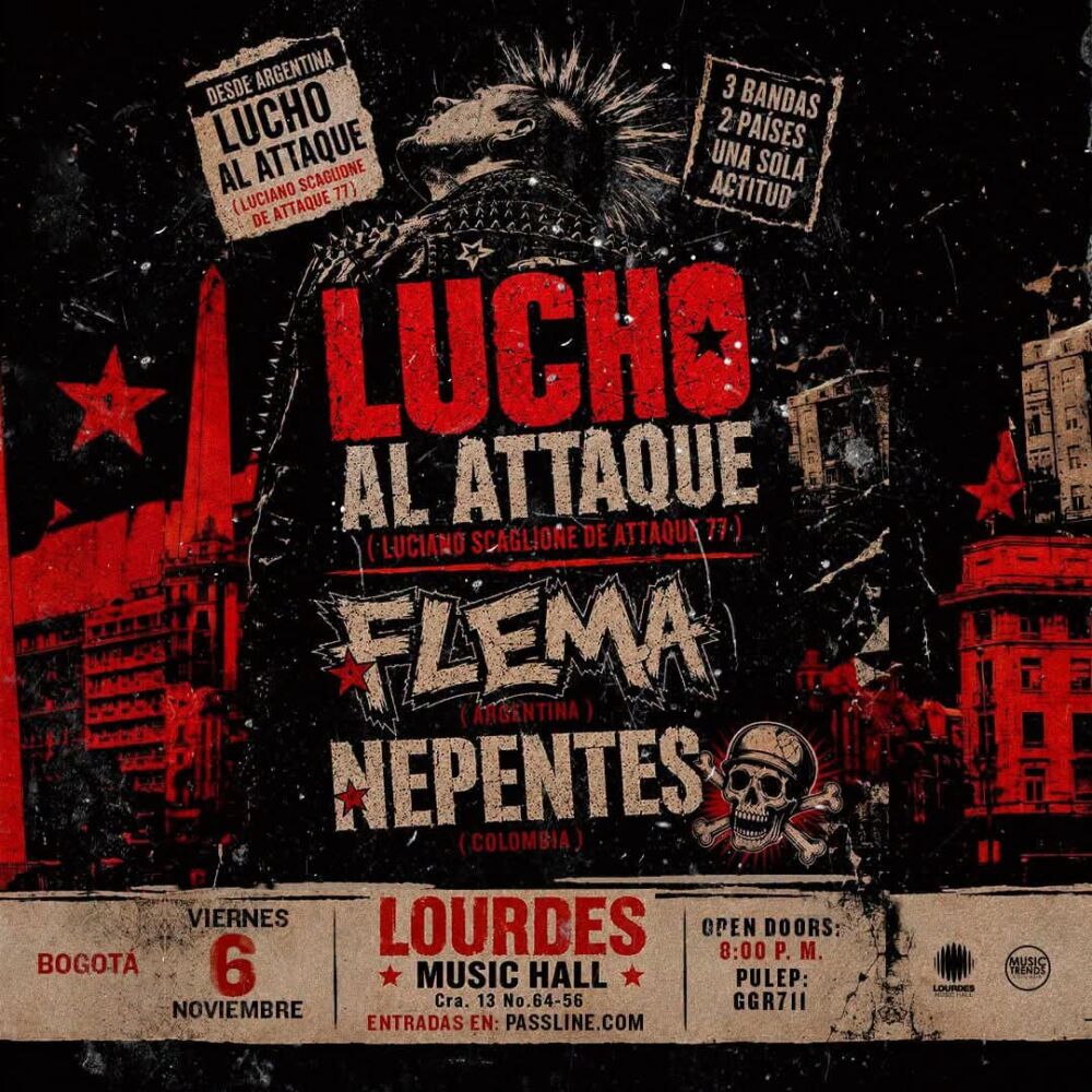 Lucho Al Attaque y Flema en Colombia (1)