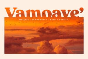 Banner Vamoave Maiguai, surfer gorilla, cambambero