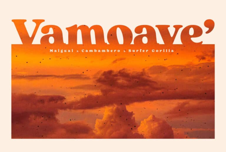Banner Vamoave Maiguai, surfer gorilla, cambambero
